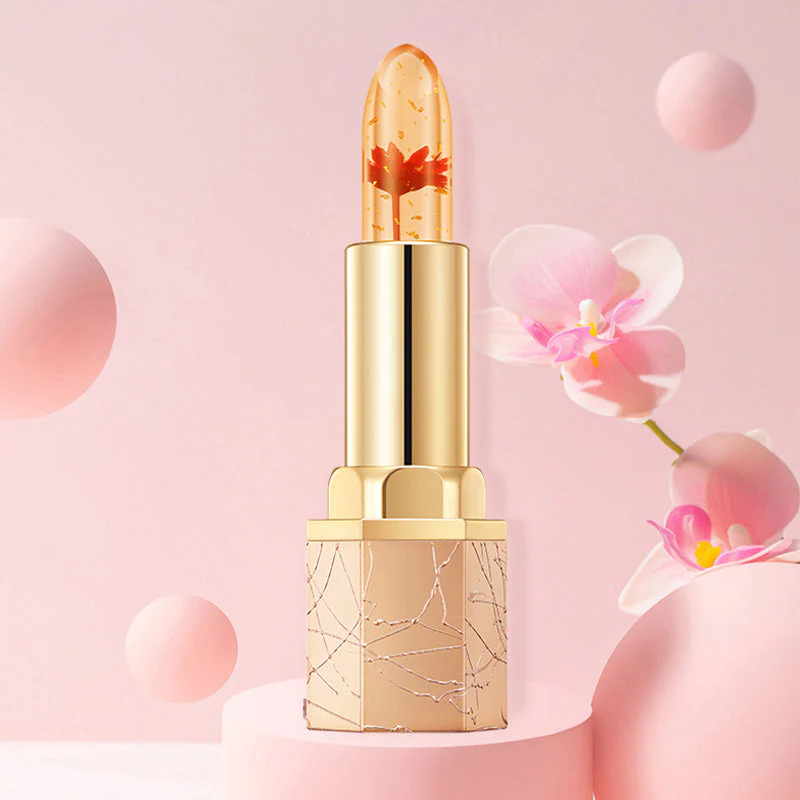 👄 Rossetto in gelatina termostatico che cambia colore Crystal Flower - Image 4