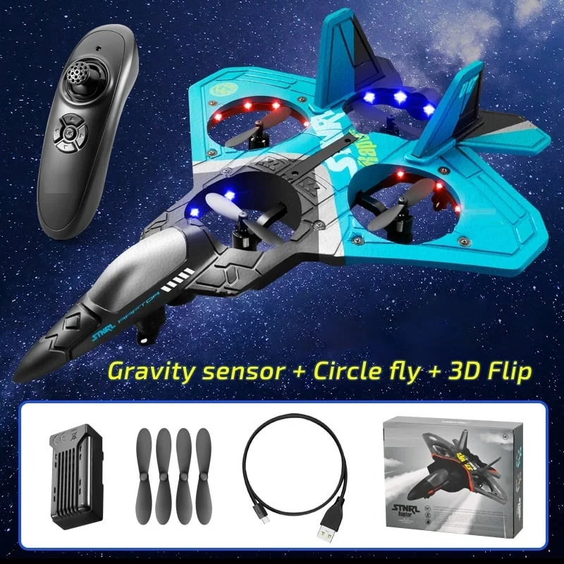 🎁Natale SCONTO DEL 49%⏳Aereo RC acrobatico Jet Fighter V17 - Image 12