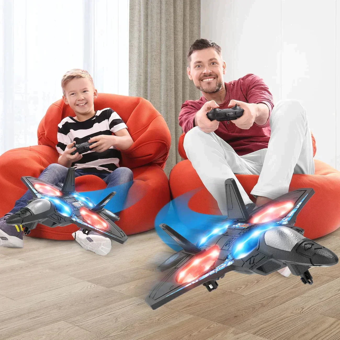 🎁Natale SCONTO DEL 49%⏳Aereo RC acrobatico Jet Fighter V17 - Image 7