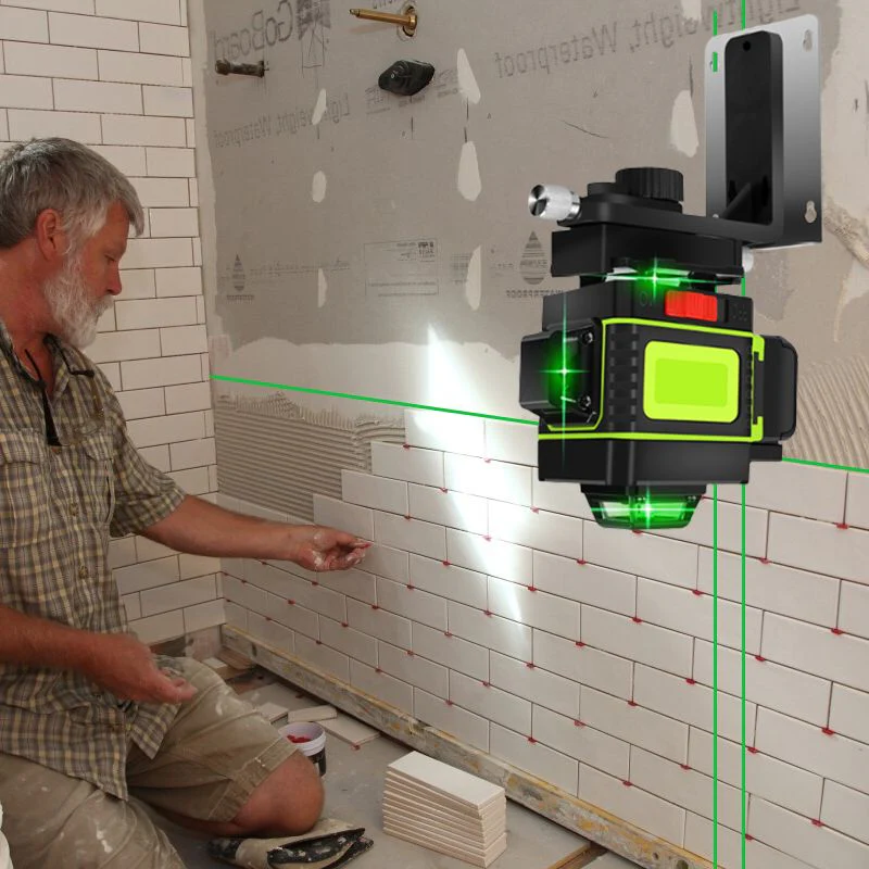 🔥Strumento autolivellante con livella laser a luce verde a 16 linee🎉 successo - Image 3