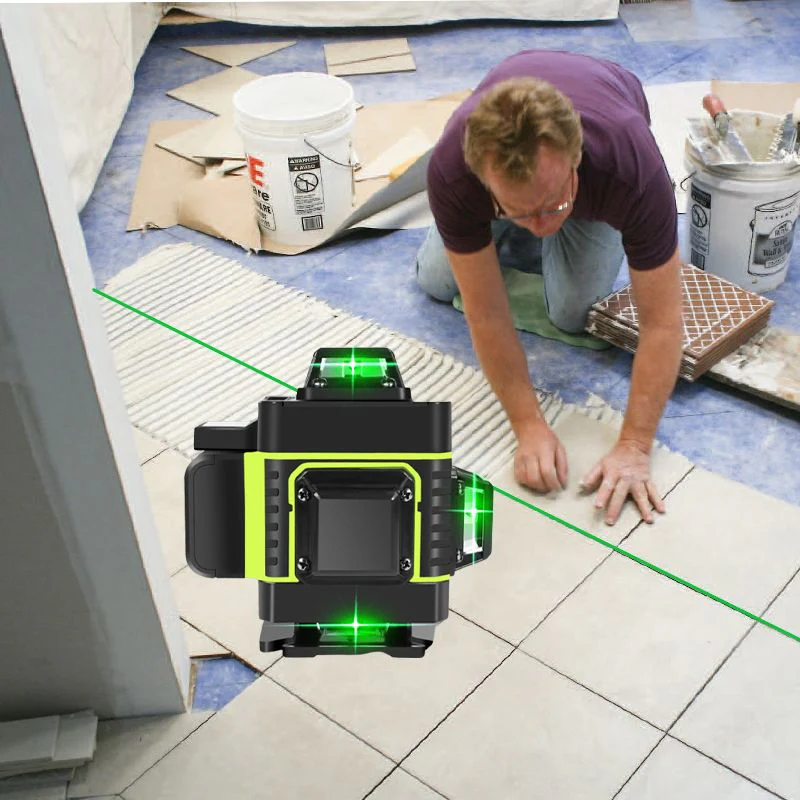🔥Strumento autolivellante con livella laser a luce verde a 16 linee🎉 successo - Image 6