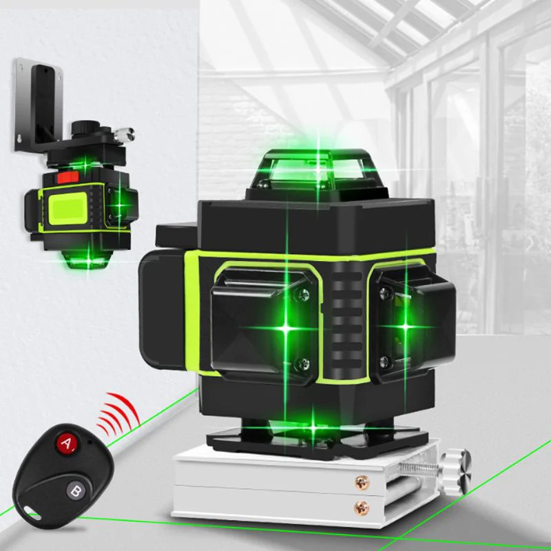 🔥Strumento autolivellante con livella laser a luce verde a 16 linee🎉 successo - Image 7