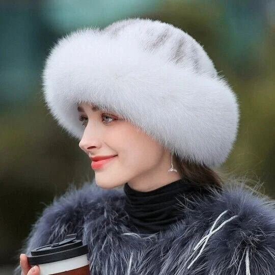 Cappello peloso invernale da donna - Image 10