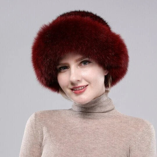 Cappello peloso invernale da donna - Image 4