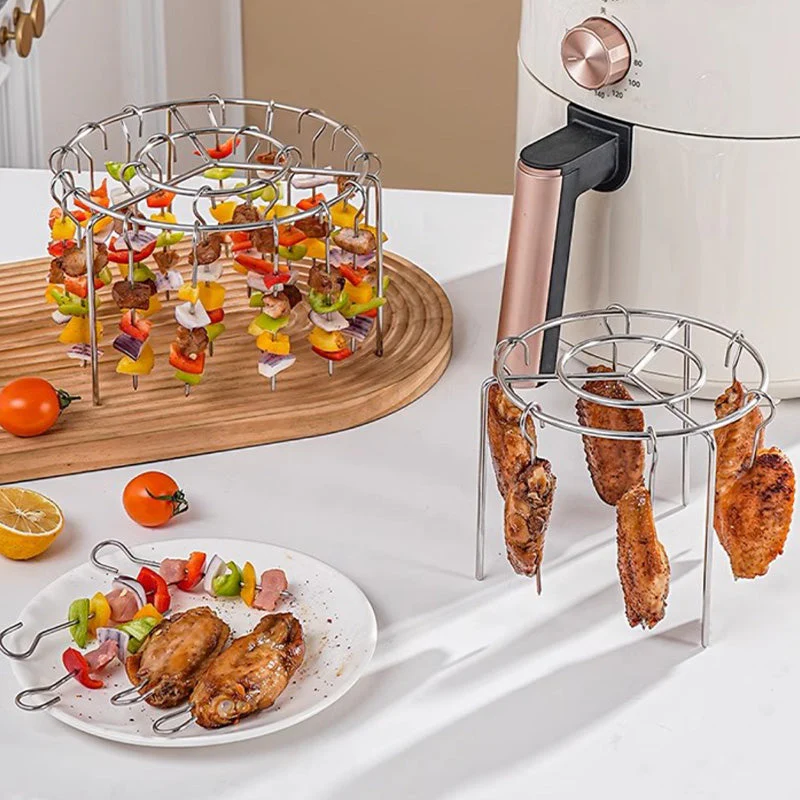 🥩 Friggitrice d'aria Barbecue Grill verticale Kebab Grill + Guanti termoresistenti in omaggio🍤 - Image 3
