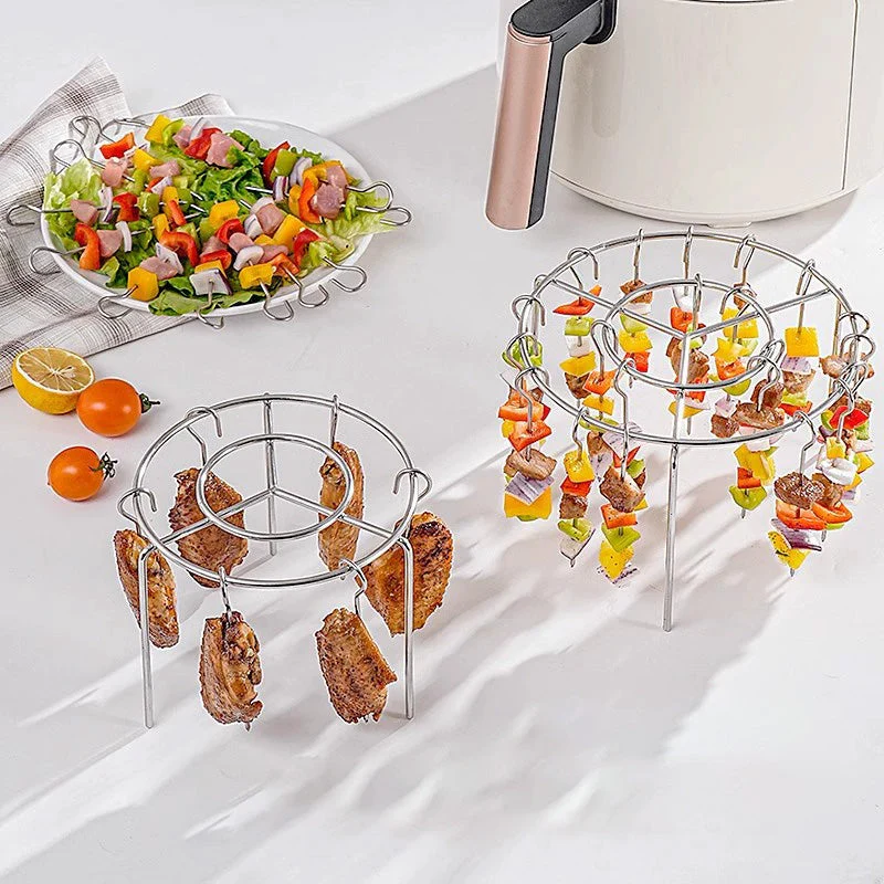 🥩 Friggitrice d'aria Barbecue Grill verticale Kebab Grill + Guanti termoresistenti in omaggio🍤 - Image 7