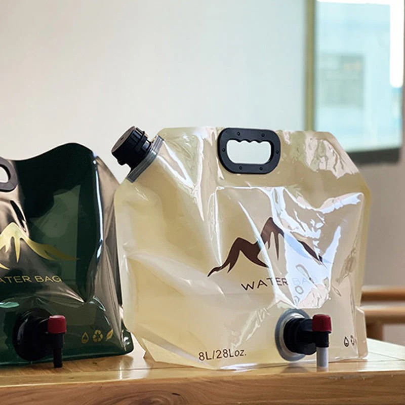 Borsa contenitore per acqua pieghevole di grande capacità per esterni - Image 3