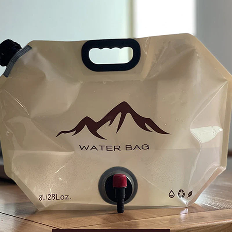 Borsa contenitore per acqua pieghevole di grande capacità per esterni - Image 4