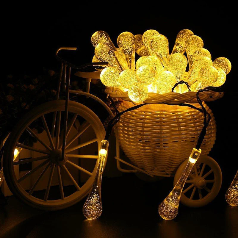 🎄Lampada solare a goccia d'acqua, sconto natalizio per un periodo limitato🎁 - Image 3