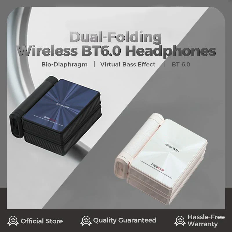 Cuffie wireless Bluetooth 6.0 con riduzione del rumore, lunga durata della batteria 145H, cuffie sportive impermeabili IPX5 - Image 3
