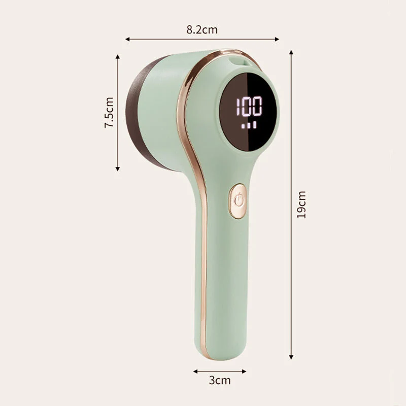 Rimuovi pelucchi per tessuti con display digitale e 3 velocità - Image 8