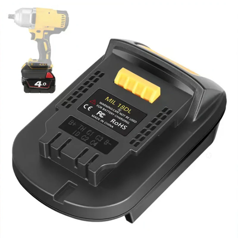 Adattatore per batteria al litio per utensili a batteria da 18V