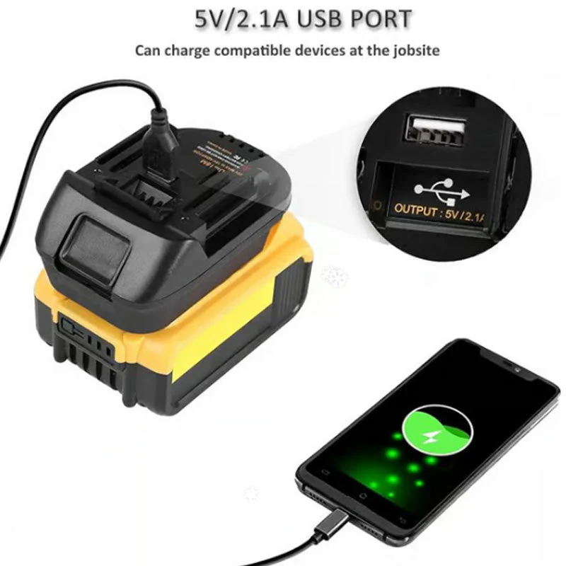 Adattatore per batteria al litio per utensili a batteria da 18V - Image 2