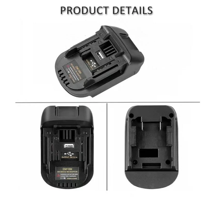Adattatore per batteria al litio per utensili a batteria da 18V - Image 7