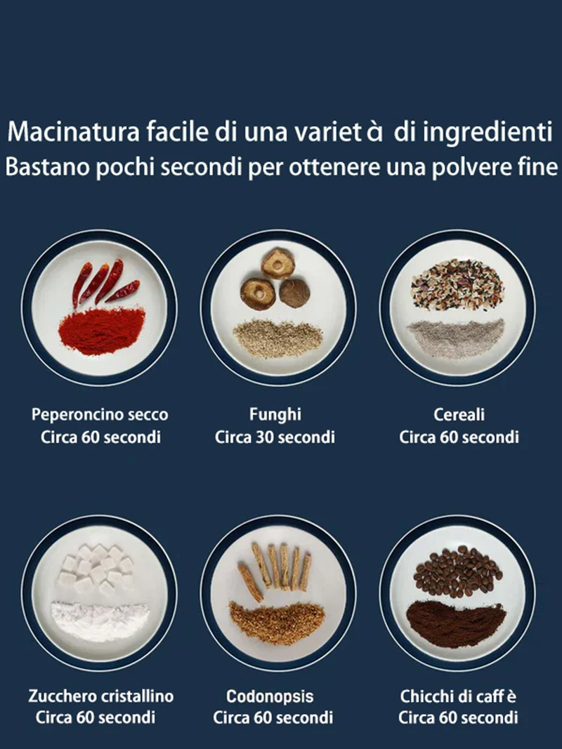 Piccola macchina per la macinazione della polvere per uso domestico - Image 3