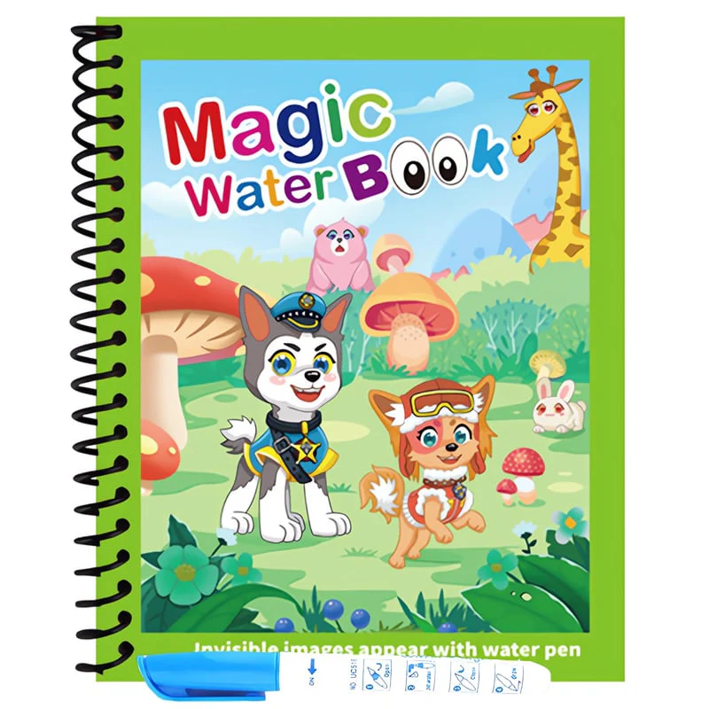 🌹ACQUISTA 1 PRENDI 1🔥Promozione estiva 🎁✨️Libro magico sull'acqua📚️🎨🧠 - Image 11