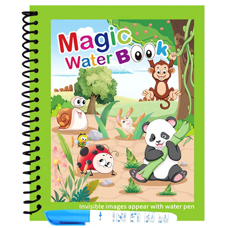 🌹ACQUISTA 1 PRENDI 1🔥Promozione estiva 🎁✨️Libro magico sull'acqua📚️🎨🧠 - Image 15