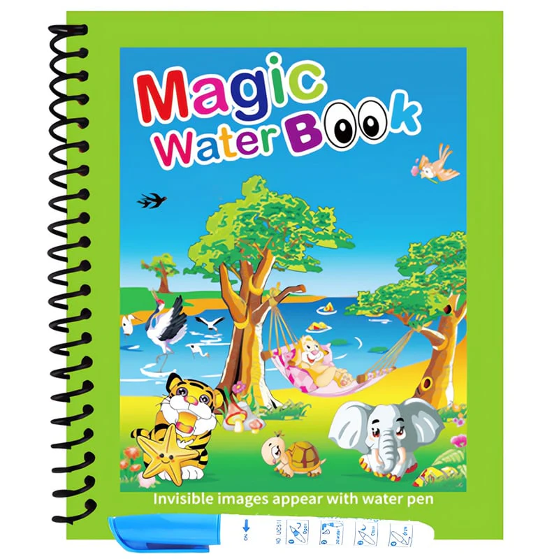 🌹ACQUISTA 1 PRENDI 1🔥Promozione estiva 🎁✨️Libro magico sull'acqua📚️🎨🧠 - Image 16
