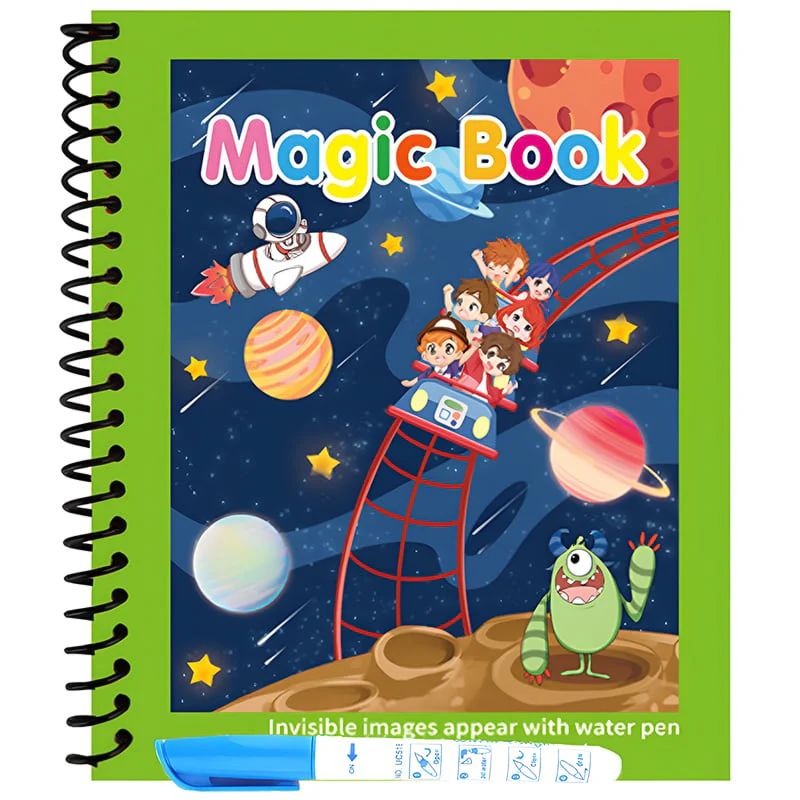 🌹ACQUISTA 1 PRENDI 1🔥Promozione estiva 🎁✨️Libro magico sull'acqua📚️🎨🧠 - Image 17