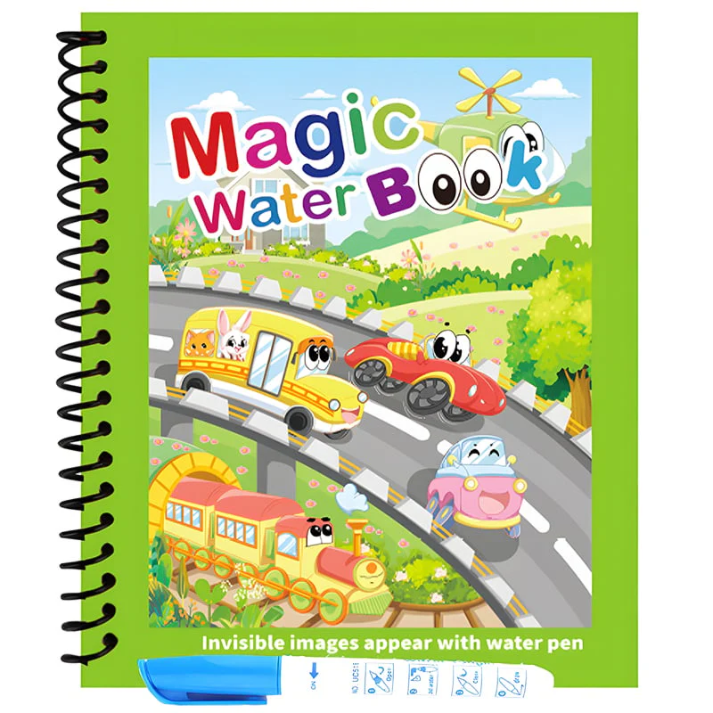 🌹ACQUISTA 1 PRENDI 1🔥Promozione estiva 🎁✨️Libro magico sull'acqua📚️🎨🧠 - Image 19