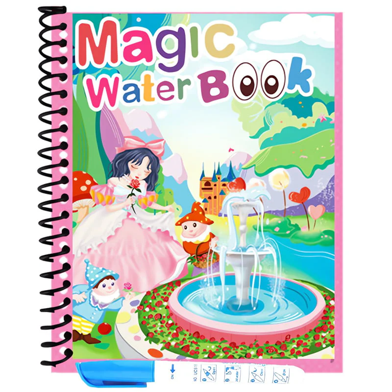 🌹ACQUISTA 1 PRENDI 1🔥Promozione estiva 🎁✨️Libro magico sull'acqua📚️🎨🧠 - Image 21