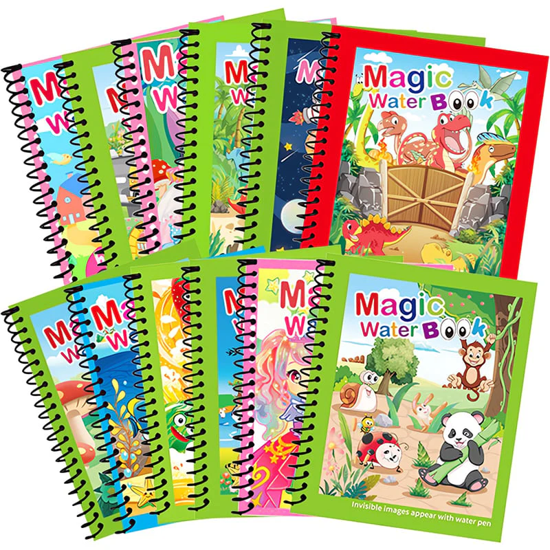 🌹ACQUISTA 1 PRENDI 1🔥Promozione estiva 🎁✨️Libro magico sull'acqua📚️🎨🧠 - Image 24