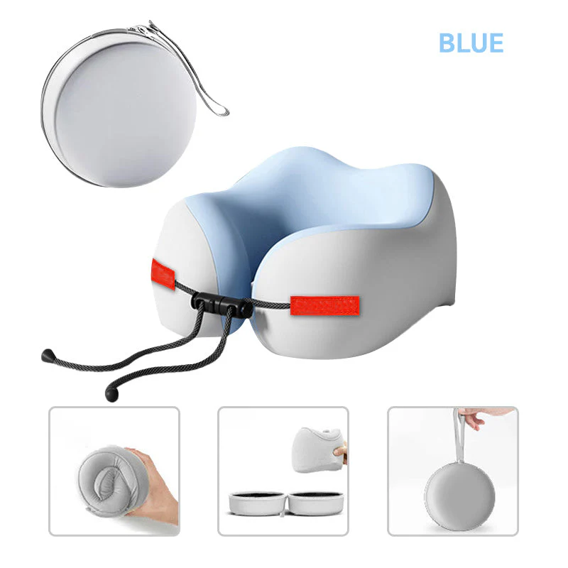 Cuscino da Viaggio a Forma di U in Memory Foam - Image 11