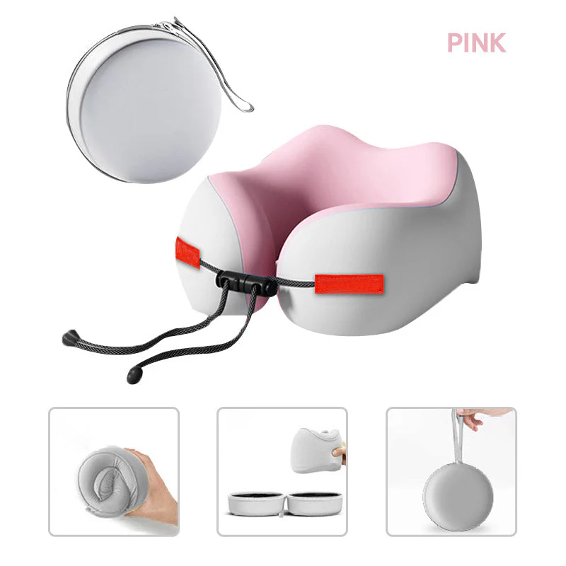 Cuscino da Viaggio a Forma di U in Memory Foam - Image 12