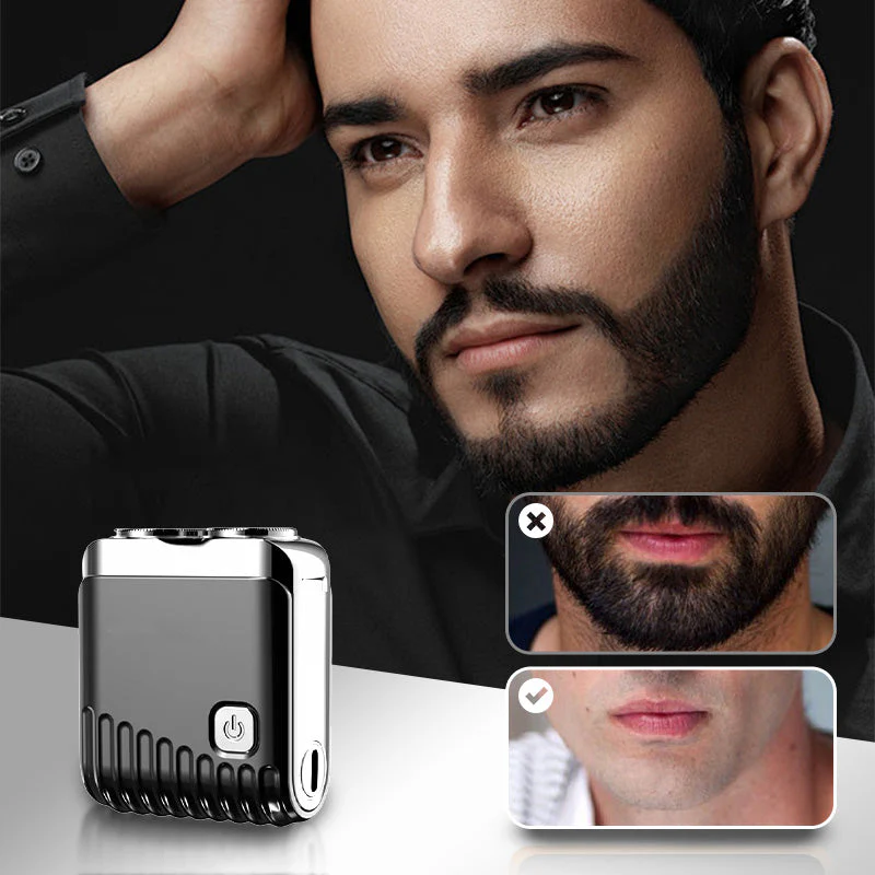 Rasoio elettrico mini per uomo 🎁 Incontra la tua rasatura perfetta! ✨