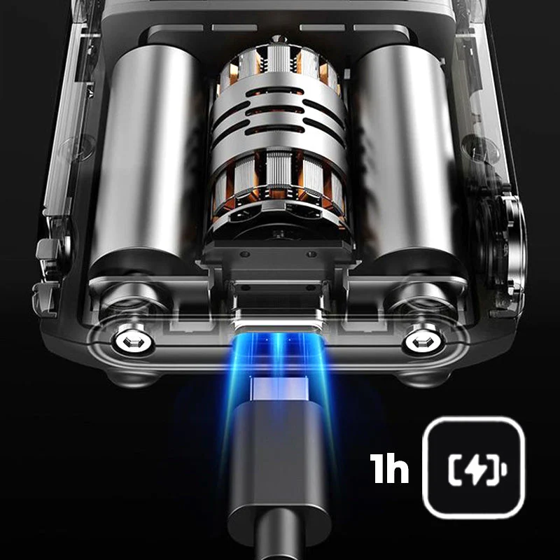 Rasoio elettrico mini per uomo 🎁 Incontra la tua rasatura perfetta! ✨ - Image 8