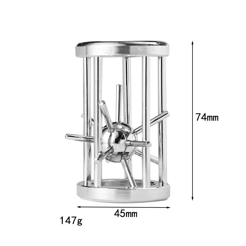 Metal Puzzle Cervello Teaser Educativo Mente Giocattoli - Image 16