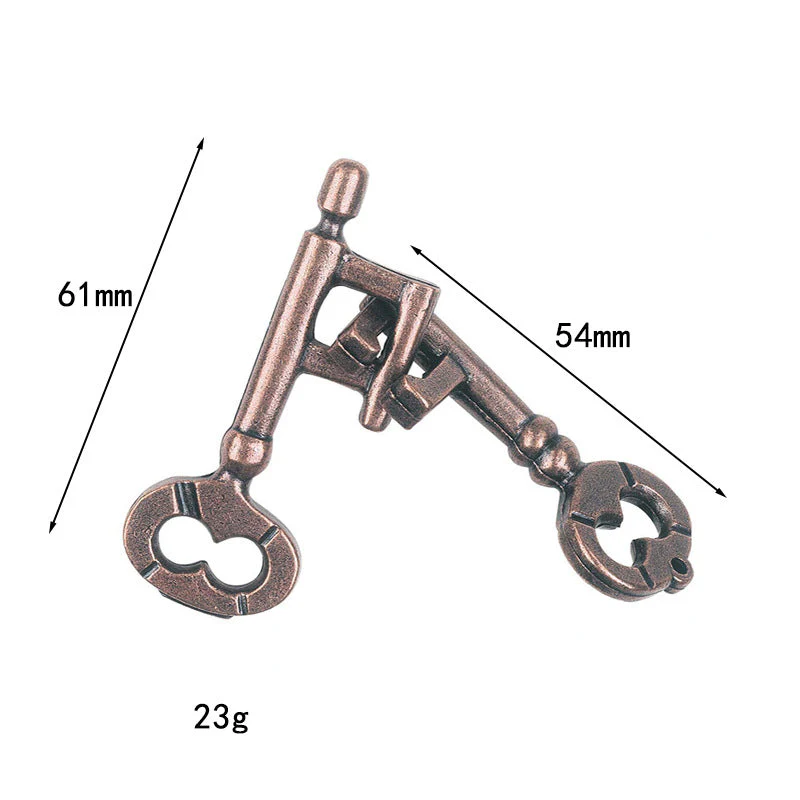 Metal Puzzle Cervello Teaser Educativo Mente Giocattoli - Image 21