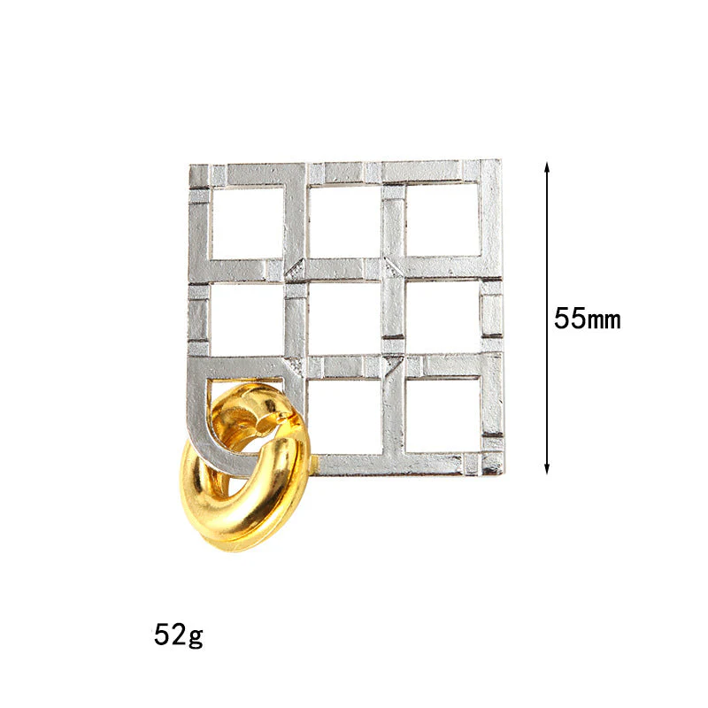 Metal Puzzle Cervello Teaser Educativo Mente Giocattoli - Image 6