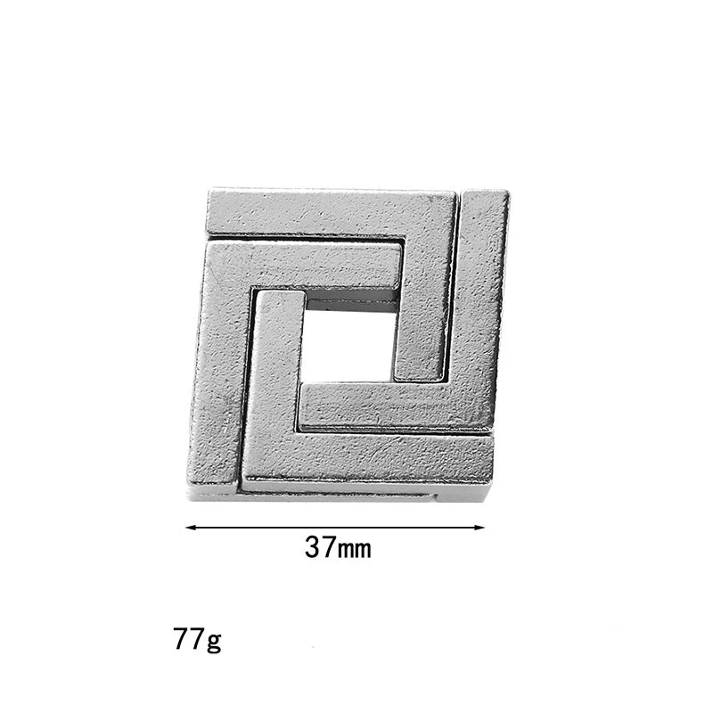 Metal Puzzle Cervello Teaser Educativo Mente Giocattoli - Image 9