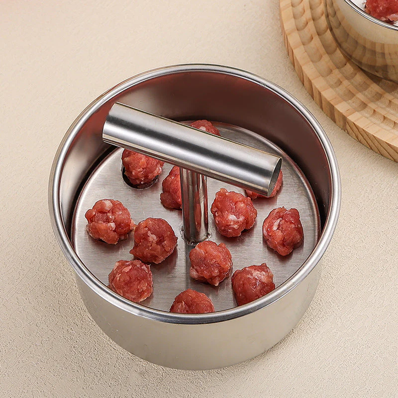 📢📢50% di sconto!!!🎅Stampo Per Polpette Da Cucina in Acciaio Inox - Image 10