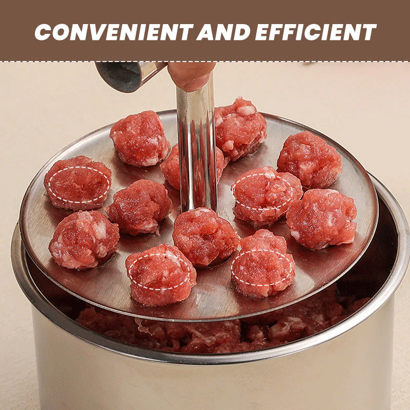 📢📢50% di sconto!!!🎅Stampo Per Polpette Da Cucina in Acciaio Inox - Image 5