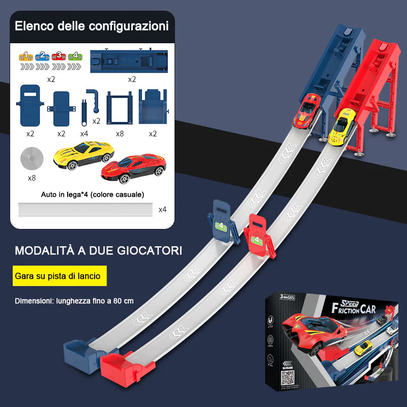 🎅Promozione natalizia 49% DI SCONTO🎁48 Mini macchinine a retrocarica con garage integrato - Image 11