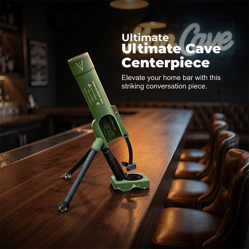 ⏰🔥 OFFERTA A TEMPO LIMITATO: -50%! 🍻 Mortaio per Tappi di Birra da 51 mm – Divertente Accessorio da Scrivania e da Bar per Lanciare Tappi, Perfetto per Feste e Regali 🚀✨ - Image 2