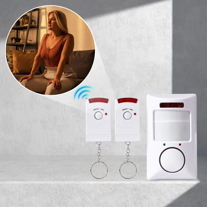 Allarme a infrarossi con sensore di movimento e telecomandi 2PCS - Image 6