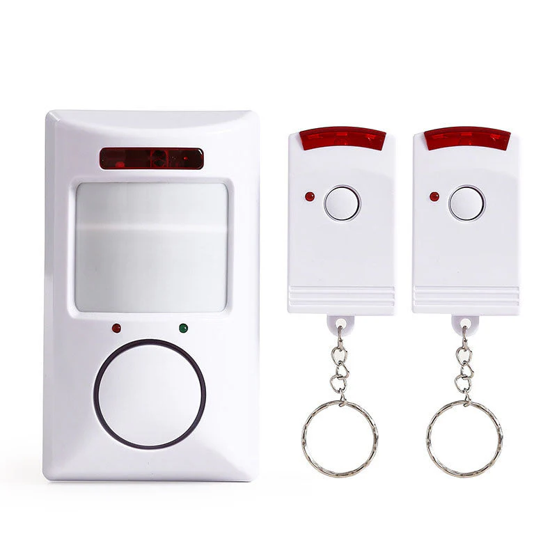 Allarme a infrarossi con sensore di movimento e telecomandi 2PCS - Image 9