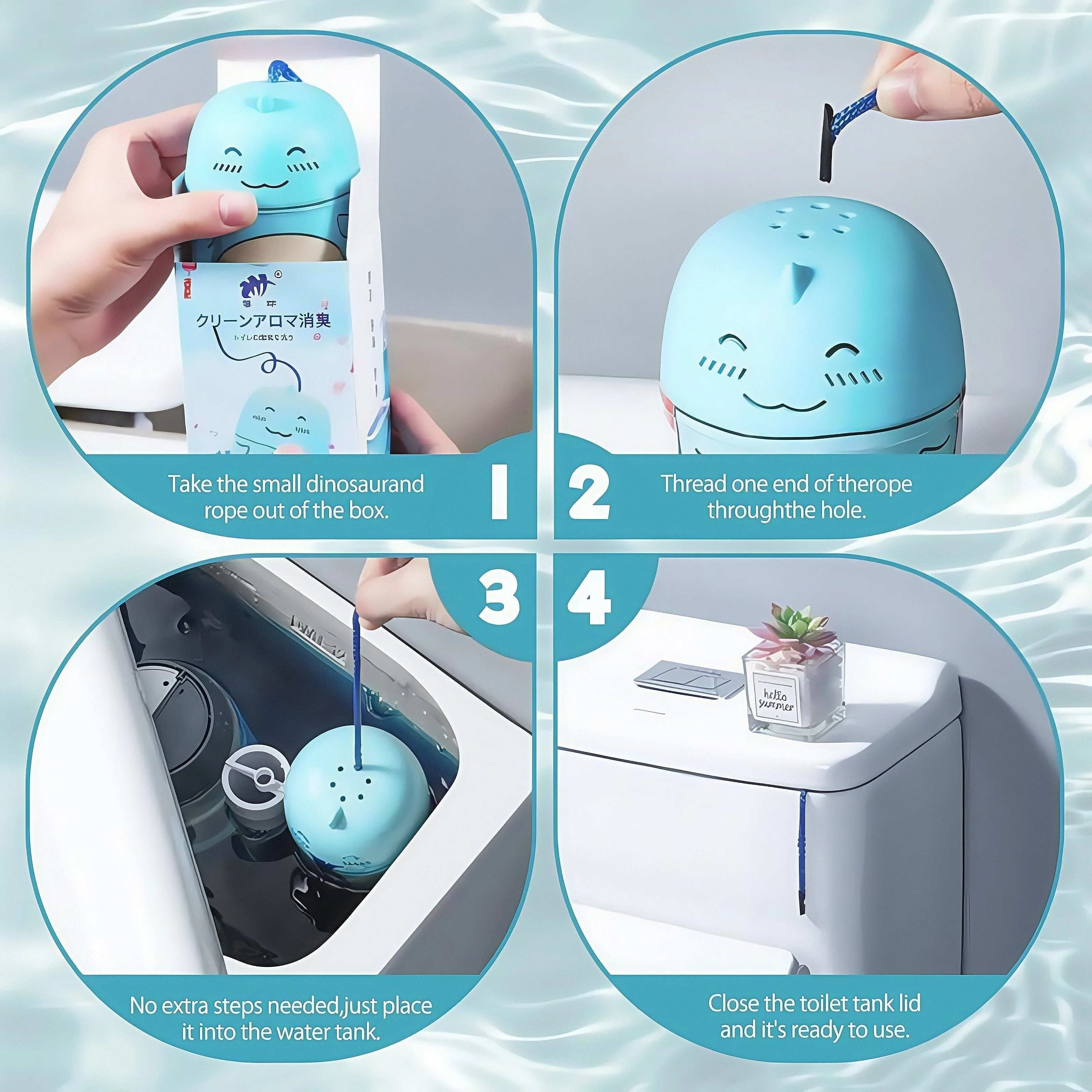 ✨2025 Saldi imperdibili🔥Detergente e deodorante per WC Wonder - Image 4