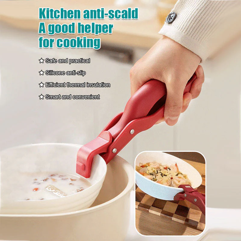 Clip porta ciotole multiuso anti-scottatura per la cucina