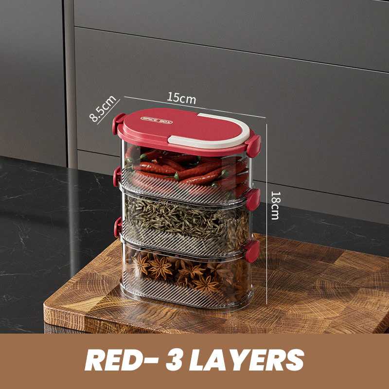 ⌚️Offerta speciale a tempo limitato🔥 Organizer per spezie multistrato sigillato - Image 13