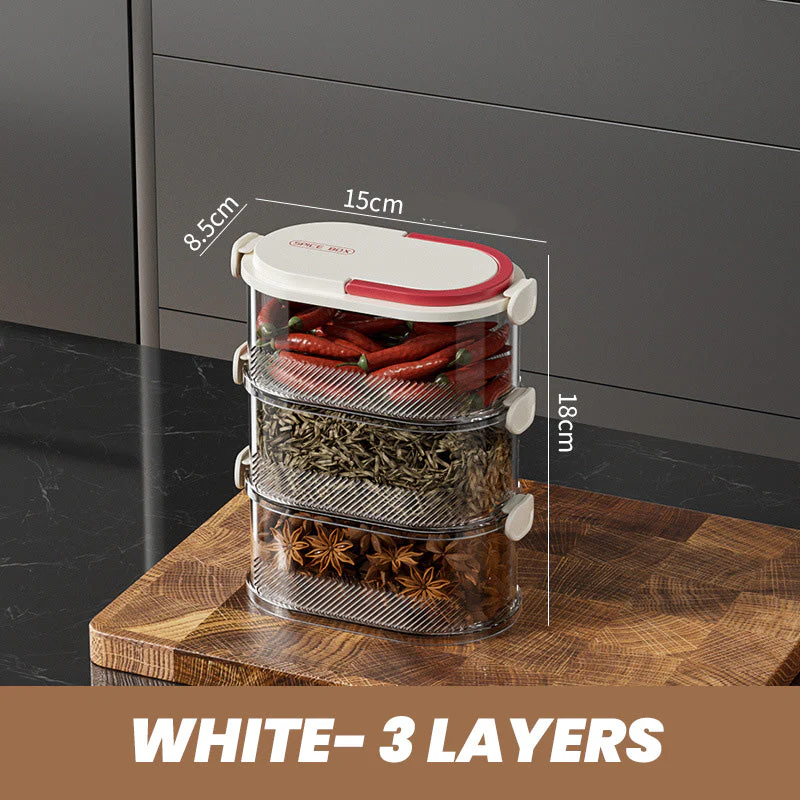 ⌚️Offerta speciale a tempo limitato🔥 Organizer per spezie multistrato sigillato - Image 14