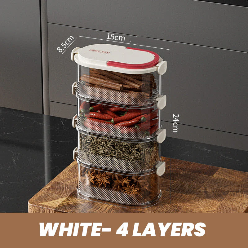 ⌚️Offerta speciale a tempo limitato🔥 Organizer per spezie multistrato sigillato - Image 18