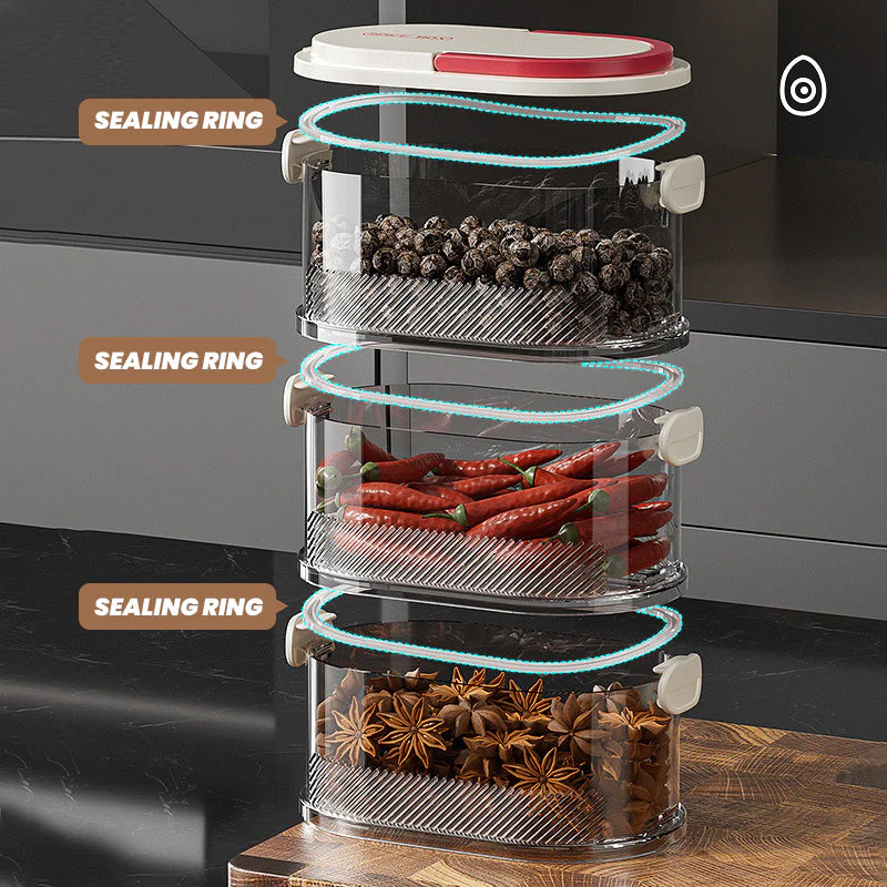 ⌚️Offerta speciale a tempo limitato🔥 Organizer per spezie multistrato sigillato - Image 2