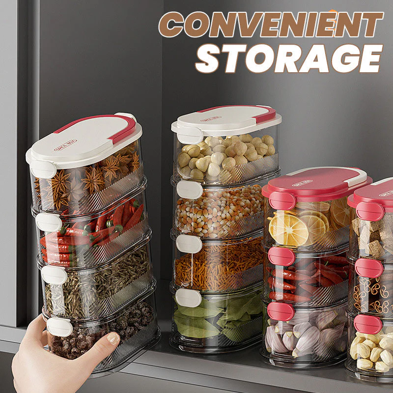 ⌚️Offerta speciale a tempo limitato🔥 Organizer per spezie multistrato sigillato - Image 3