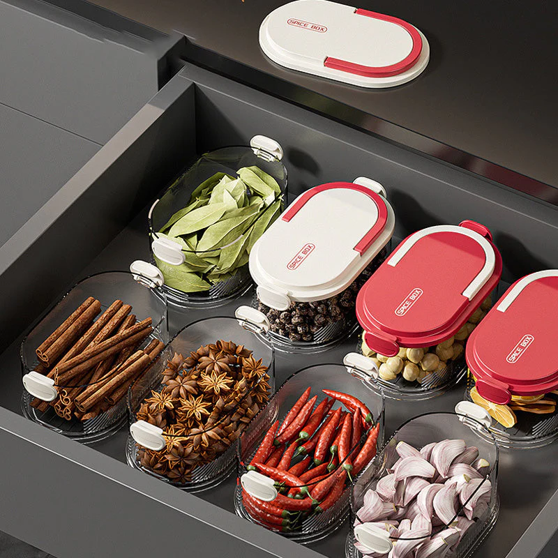 ⌚️Offerta speciale a tempo limitato🔥 Organizer per spezie multistrato sigillato - Image 6