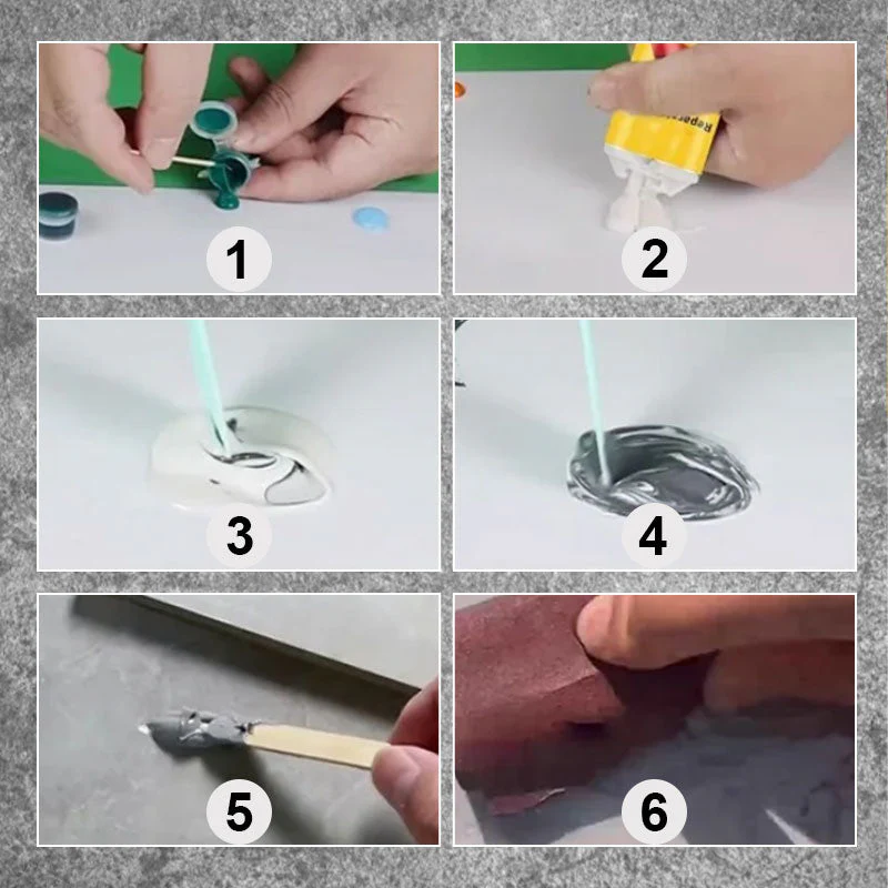 Kit multifunzionale per la riparazione di crepe su piastrelle e pietra successo - Image 7