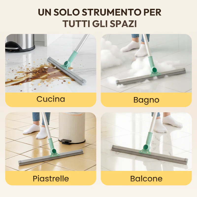 Scopa lavapavimenti multifunzionale in silicone - Image 8